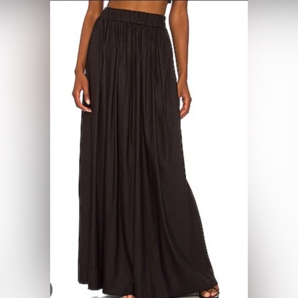 LPA Classic Black Maxi Skirt